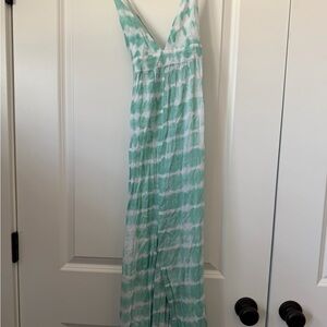 Tiare Hawaii NWT Tie Dye Maxi Dress